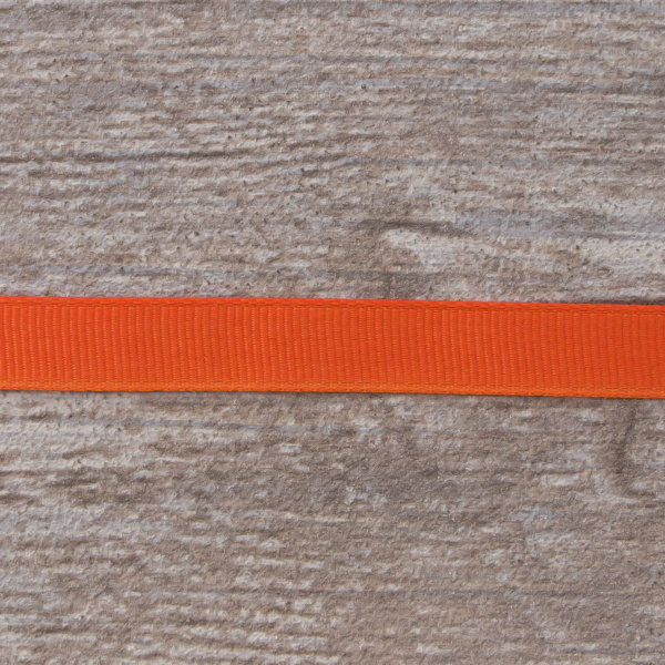 Лента репсовая SAFISA мини-рулон, 10 мм, 4 м, цвет 61, оранжевый. Арт P00350W-10мм-61         