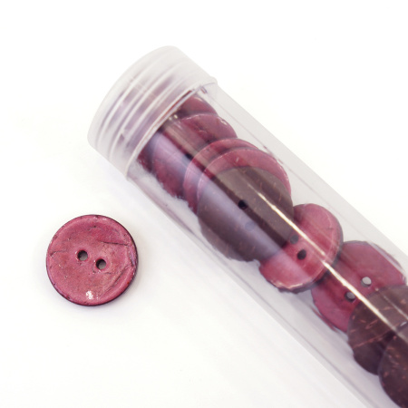 Пуговицы CONCEPT, размер 32, кокос,  цвет COL.11 розовый. Арт 1919H-032-COL.11