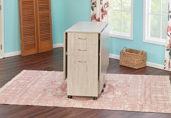 Стол раскройный CUTTING TABLE II, МДФ, 510 х 1000 х 900 мм, цвет серый дуб. Арт TLM.CT2-G001                