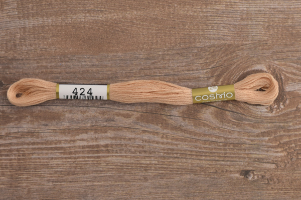 Мулине COSMO однотонный цвет  424       . Арт 25-6/424       