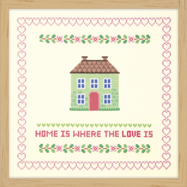 Набор для вышивания "Дом зелёного цвета". Арт 2870703