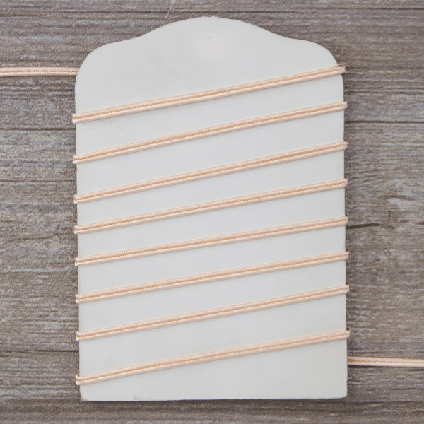 Шнур-сутаж PEGA, персиковый, 3 мм. Арт 841113909A1401          