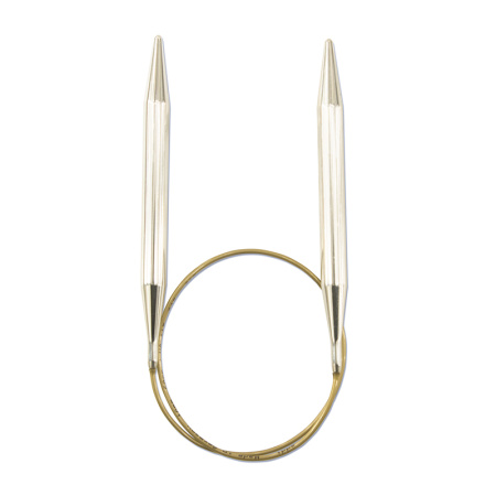 Спицы круговые, супергладкие, addiClassic №10, 60 см. Арт 105-7/10-60