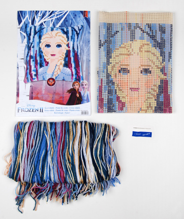 Набор для вышивания подушки "DISNEY FROZEN 2. Эльза". Арт PN-0182622