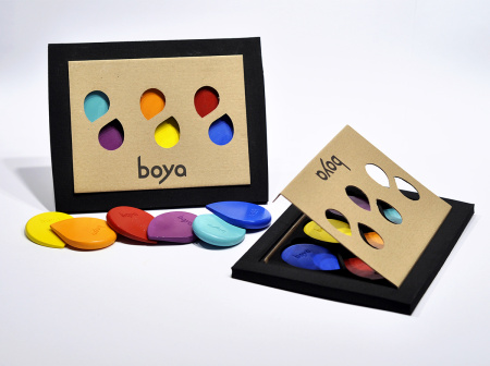 Пастель восковая для рисования Boya, набор мелков. Арт 6 SET/SUMMER