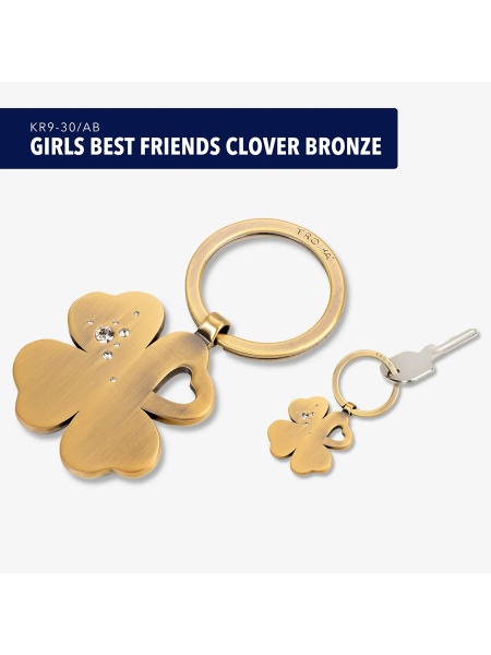 Брелок TROIKA "Клевер". Арт KR9-30/AB