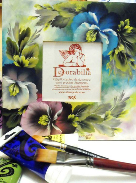 Кисть плоская синтетическая №24. Арт KR68                    