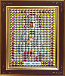 Набор для вышивания бисером Икона "Св. Елизавета". Арт М216