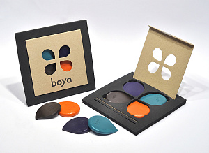 Пастель восковая для рисования Boya, набор мелков.арт.4 SET/SECONDARY