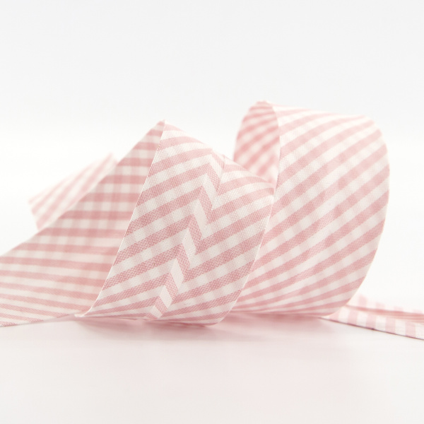 Косая бейка с рисунком SAFISA, арт.6282, 30 мм, 25 м, цвет 05. Арт 6282-30мм-05