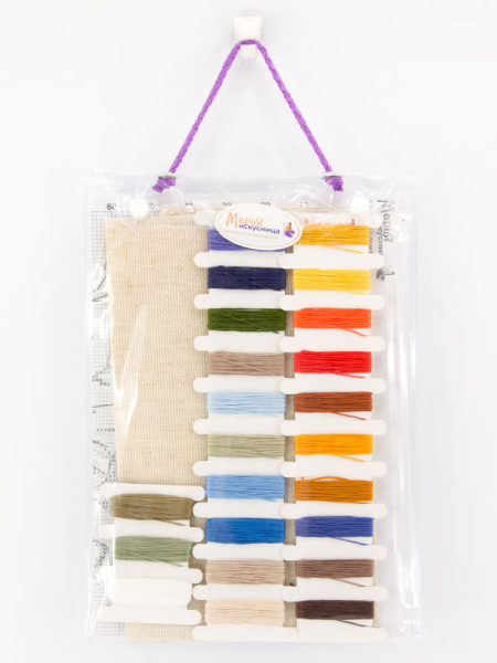 Набор для вышивания "Васильки и ромашки". Арт 04.004.12