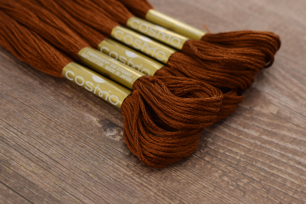 Мулине COSMO однотонный цвет  130       . Арт 25-6/130       