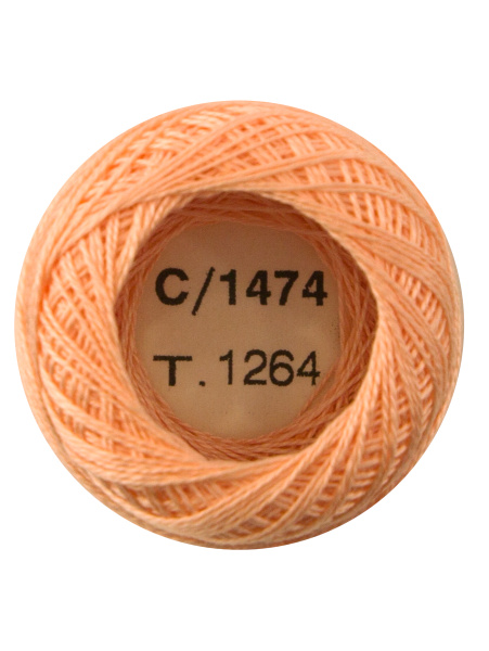 Мулине "Finca Perle"(Жемчужное"), №16,однотонный цвет 1474. Арт 00008/16/1474           