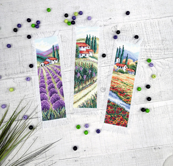 Набор для вышивания  "Пейзажи Прованса". Арт 21.003.13
