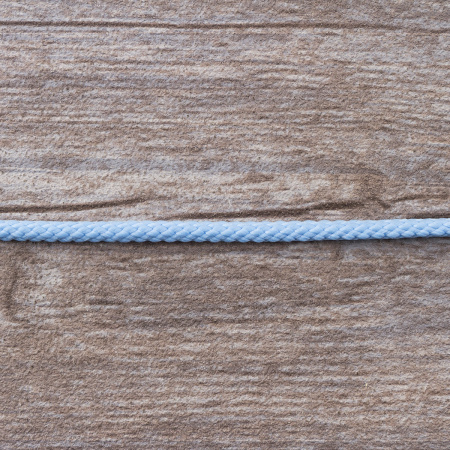 Шнур плетеный SPIRAL ( SAFISA), 4 мм, 25 м, цвет голубой светлый. Арт 25281-4-04