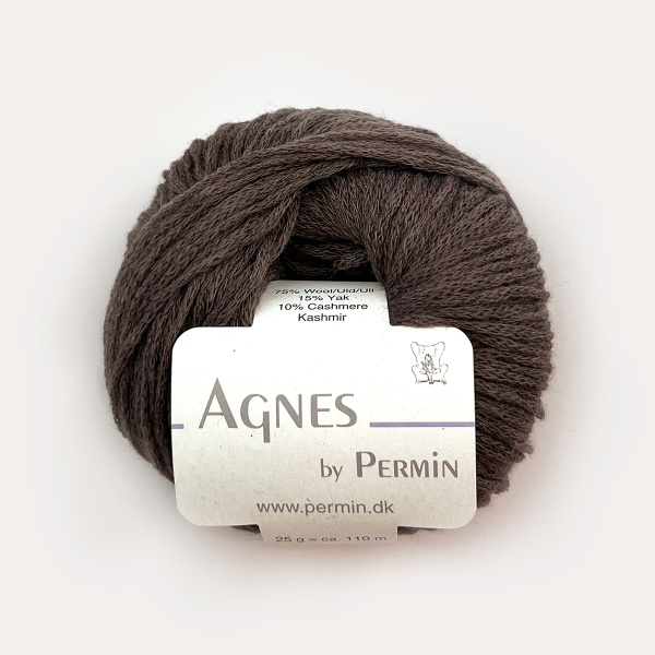 Пряжа Agnes, 75 % мериносовая шерсть 19,5 микрон экстратонкая, 15 % яка, 10 % кашемир. 25 г, 110 м. Арт 882700.882702