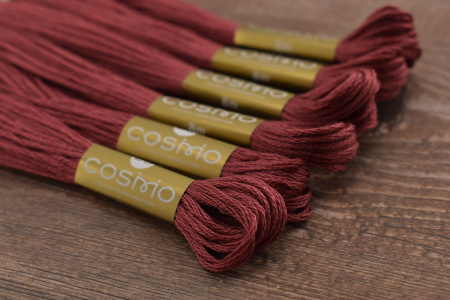 Мулине COSMO однотонный цвет  654       . Арт 25-6/654       