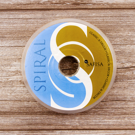 Лента жаккард SAFISA, 16 мм, 15 м, цвет 03. Арт 9104-16мм-03            