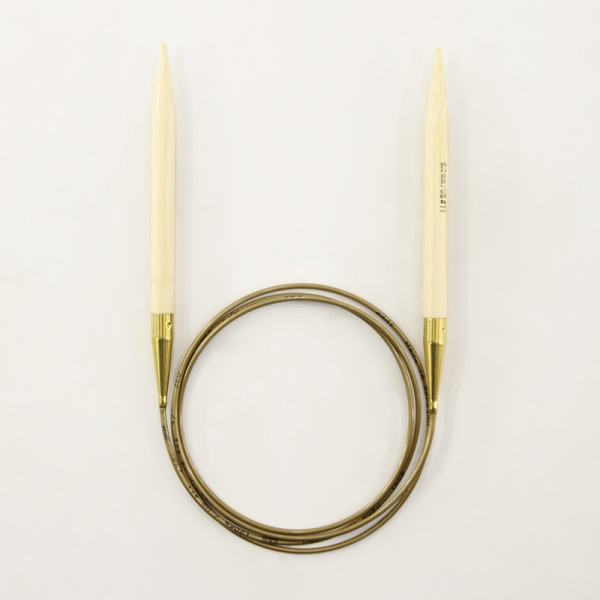 Спицы, круговые, бамбук addiNature BAMBOO №8, 120 см. Арт 555-7/8-120