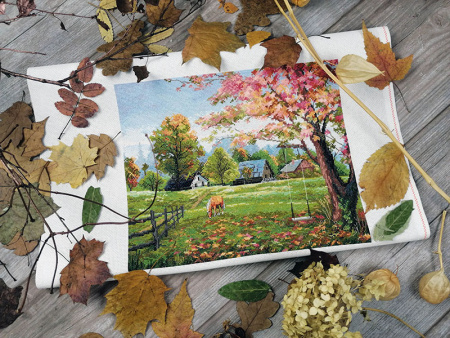 Набор для вышивания "Под кленом". Арт 02.010.27