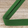 Косая бейка хлопок, 20 мм, 25 м, цвет 25, цвет зеленый. Арт 6600-20мм-25