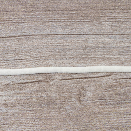 Резинка шляпная SAFISA, 5 мм, цвет 02, белый. Арт 4783-5мм-02