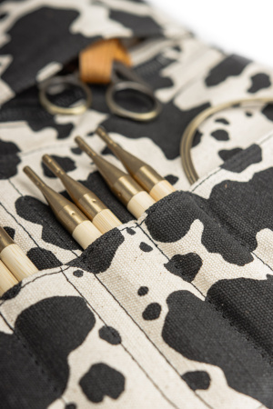 Органайзер для спиц "Canvas Stockholm" Cow print. Арт QB-4718//Cow print
