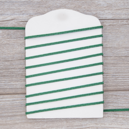 Шнур-сутаж PEGA, темно-зеленый, 3 мм. Арт 841113909A7801