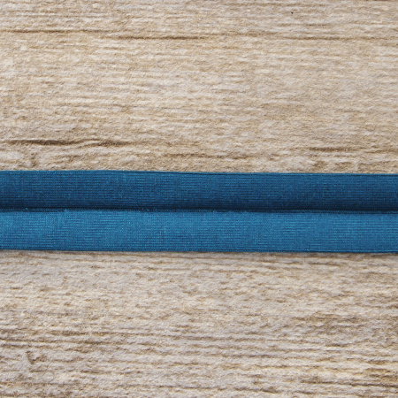 Косая бейка хлопок, 20 мм, 20 м, цвет 43, темно-зеленый. Арт 6598-20мм-43