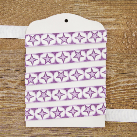 Лента с рисунком SAFISA, 15 мм, 15 м, цвет 04. Арт 25258-15мм-04           