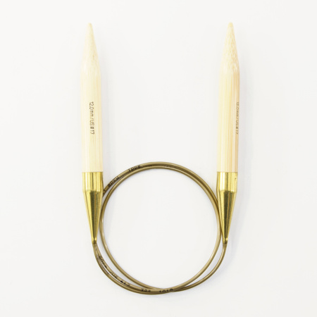 Спицы, круговые, бамбук addiNature BAMBOO №12, 80 см. Арт 555-7/12-80