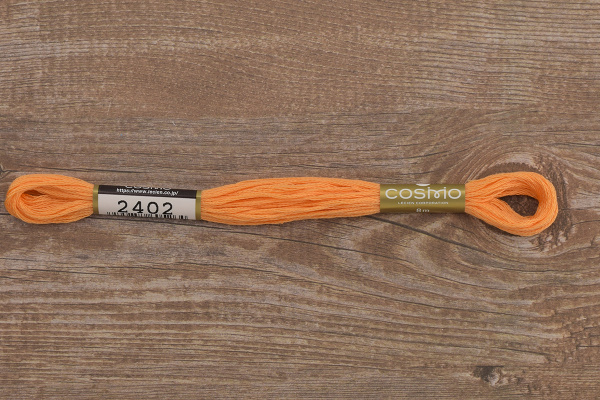 Мулине COSMO однотонный цвет  2402      . Арт 25-6/2402      