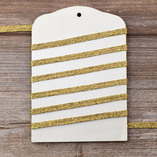 Тесьма PEGA тип декоративная люрексная, цвет золотой, 7,5 мм. Арт 881113921X7000          