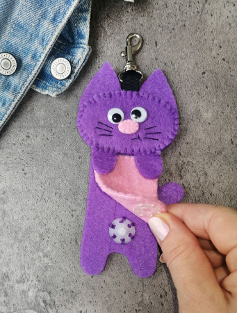 Набор для создания держателя для наушников "Котёнок". Арт 30.001.03