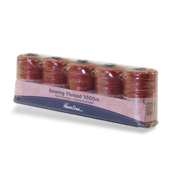 Нить универсальная  Hemline для шитья, 1000 м. Арт N4124.235