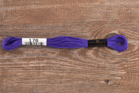 Мулине COSMO однотонный цвет  176       . Арт 25-6/176       