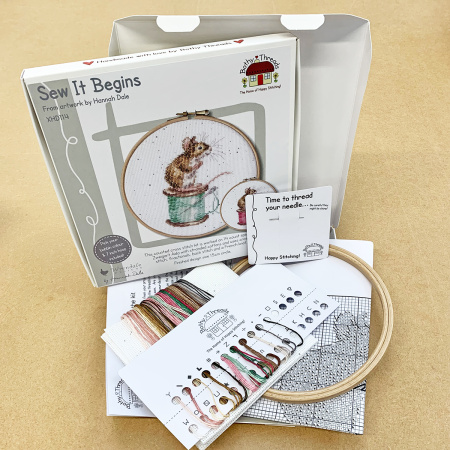Набор для вышивания "Sew It Begins". Арт XHD114P