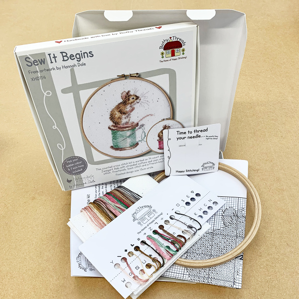 Набор для вышивания "Sew It Begins". Арт XHD114P