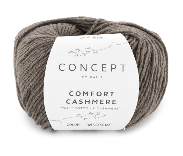 Пряжа Comfort Cashmere, 70% хлопок, 30% кашемир, 25 г, 94 м. Арт 1416.61