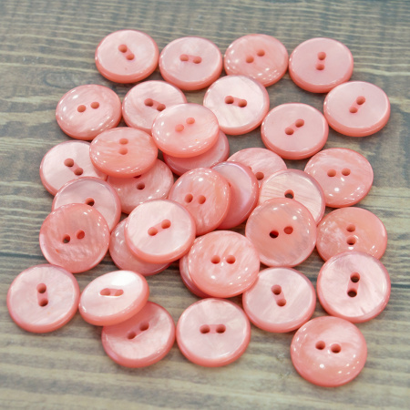 Пуговицы CONCEPT Mother of Pearl, размер 24, полиэстер, цвет COL.56. Арт 75315-024-COL.56