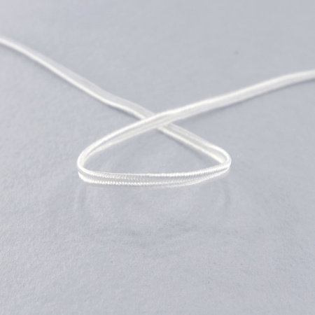 Шнур-сутаж PEGA, белый, 3 мм. Арт 841113909B1101          