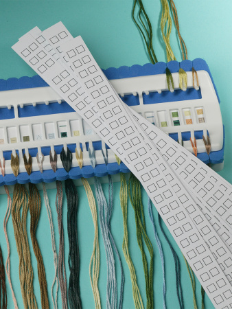 Органайзер PAKO для мулине на 50 ячеек, в комплекте 10 картонных вкладышей. Арт 705.060