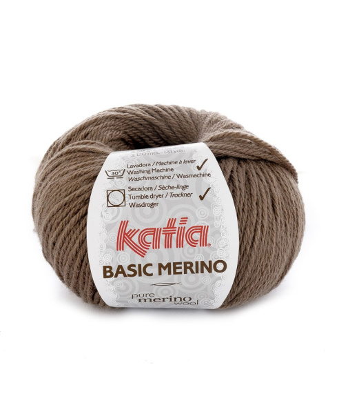 Пряжа Basic Merino, 52% шерсть, 48% акрил, 50 г, 120 м. Арт 793.68.Basic