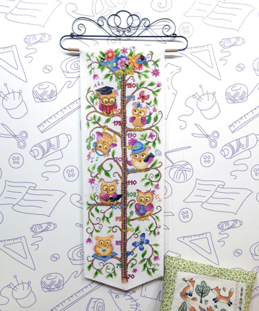 Набор для создания ростомера "Совята" . Арт 14.002.06