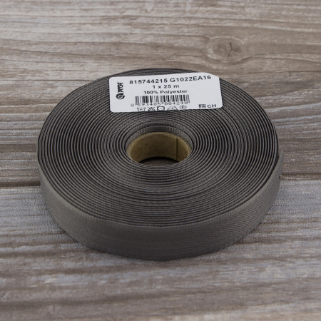 Тесьма брючная PEGA, серый средний, 15 мм. Арт 815744215G1022          