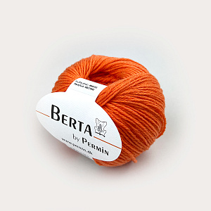 Пряжа Berta, 55% шерсть, 45% хлопок, 50 г, 175 м