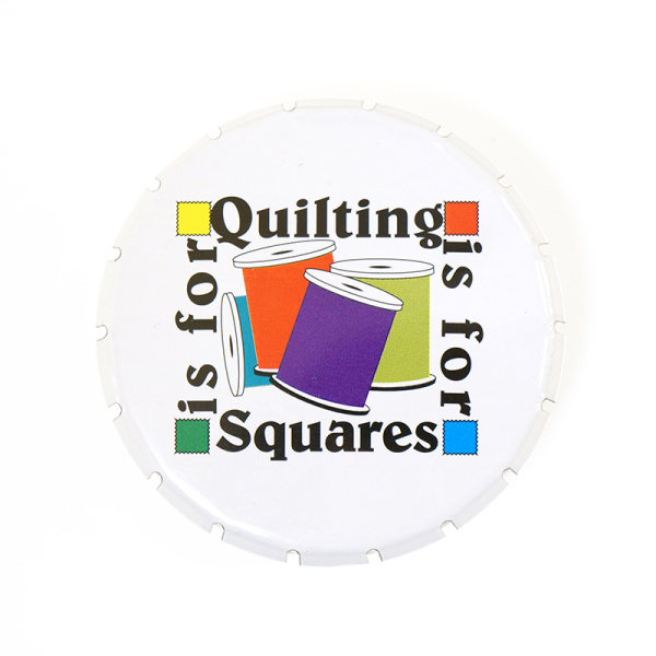 Булавки - гвоздики "WACKY PIN TIN" в жестяных круглых коробочках. Арт PT.PINSTINS.DB/1