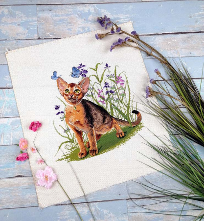 Набор для вышивания  "В траве". Арт 03.016.21