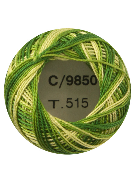 Мулине "Finca Perle"(Жемчужное"), №12,мультиколорный цвет 9850. Арт 00009/12/9850           