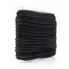 Бахрома декоративная, 30 мм, цвет черный. Арт BT - 30c - col.B-24